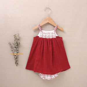 Vestido y bloomers Itzia 6m