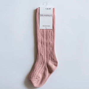 Blush Knee Hight Socks