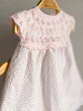 Load image into Gallery viewer, Little Buds Pink Knitted Dress &amp; Bloomers - 1 mes /NB
