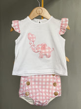 Load image into Gallery viewer, Baby Girl Elephant Set 24m
