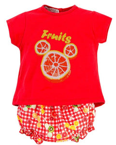 Conjunto Fruit Punch Baby Girl 9m