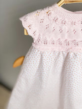 Load image into Gallery viewer, Little Buds Pink Knitted Dress &amp; Bloomers - 1 mes /NB
