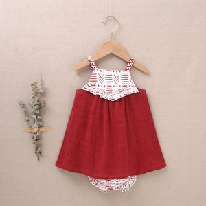 Vestido y bloomers Itzia 6m