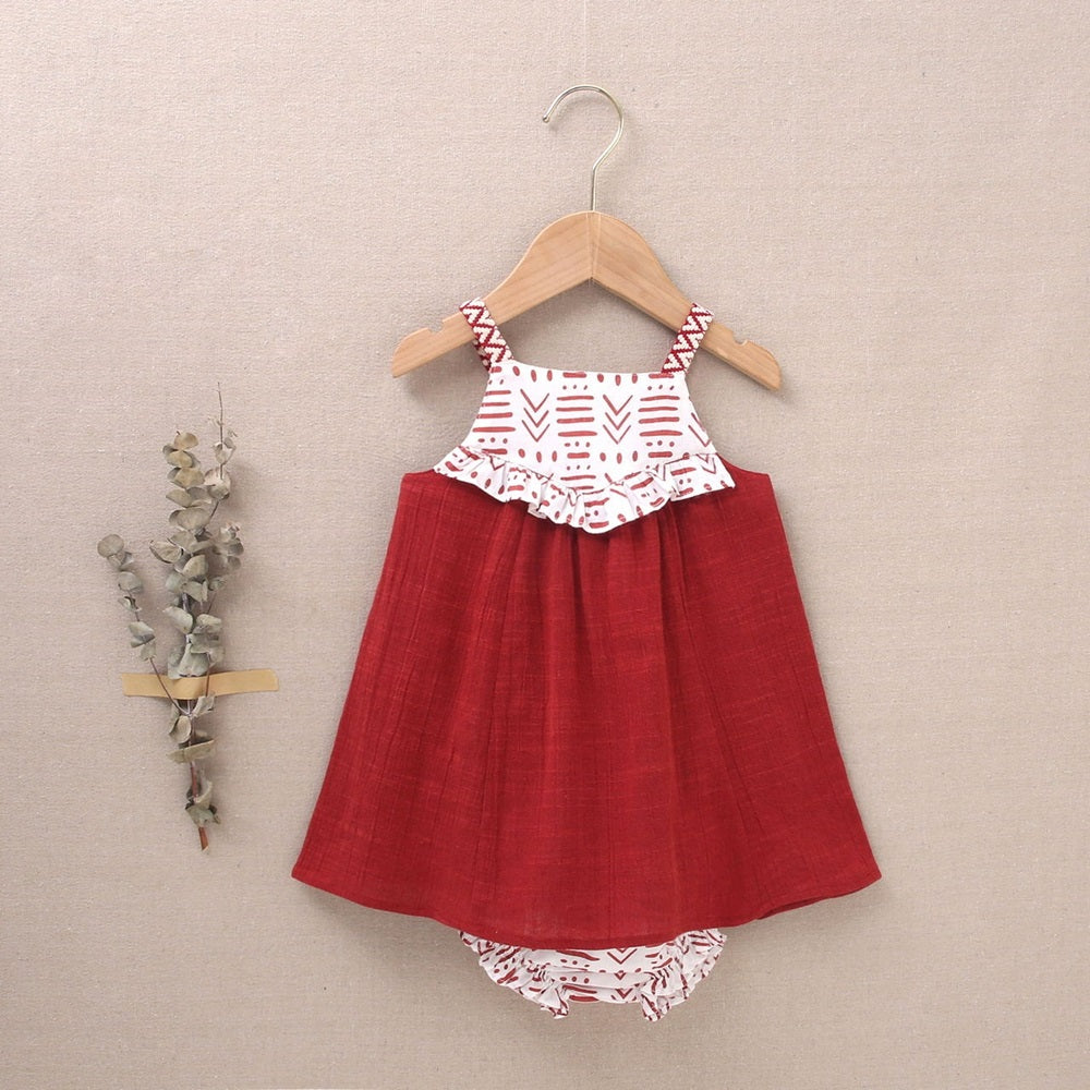 Vestido y bloomers Itzia 6m