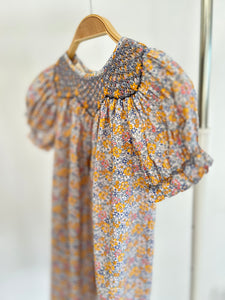 Paloma Bishop Smocked Dress