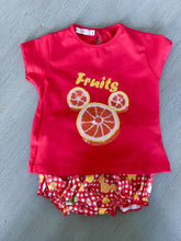 Load image into Gallery viewer, Conjunto Fruit Punch Baby Girl 9m
