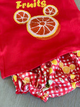 Load image into Gallery viewer, Conjunto Fruit Punch Baby Girl 9m
